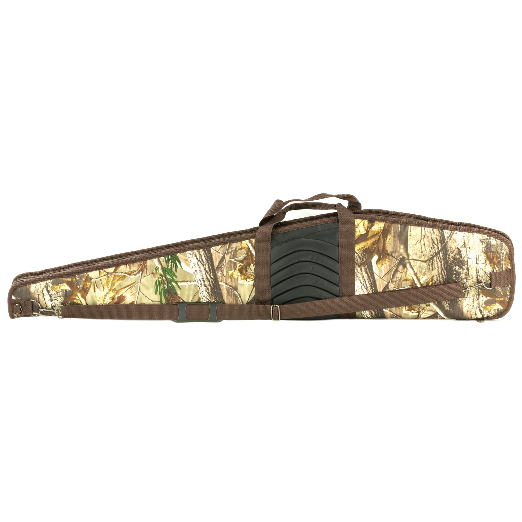 Bulldog BD206 Pinnacle Rifle Case 48" Realtree AP Nylon Case with Brown Trim