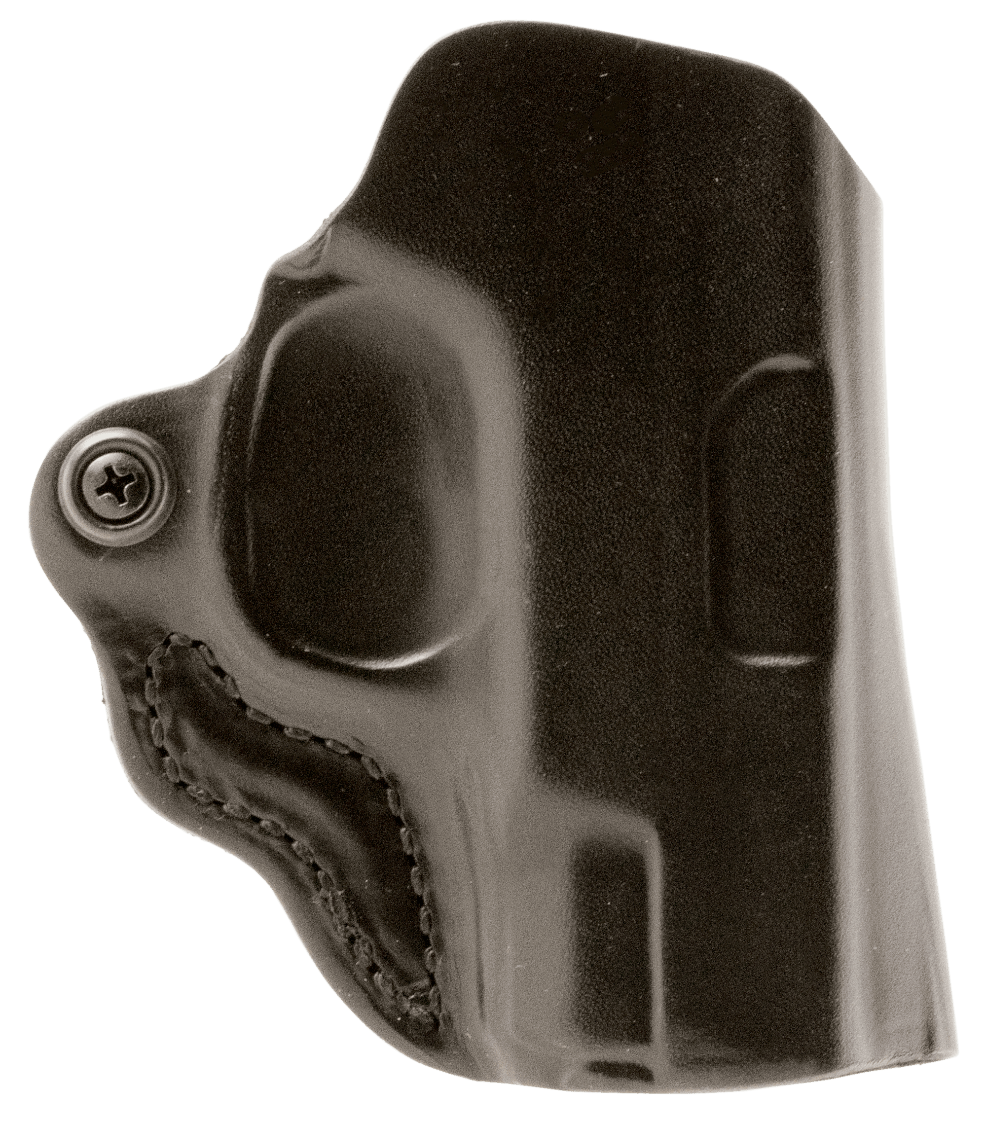 DeSantis Gunhide 019BAY1Z0 Mini Scabbard OWB Black Leather Belt Slide Fits Springfield XDS Right Hand