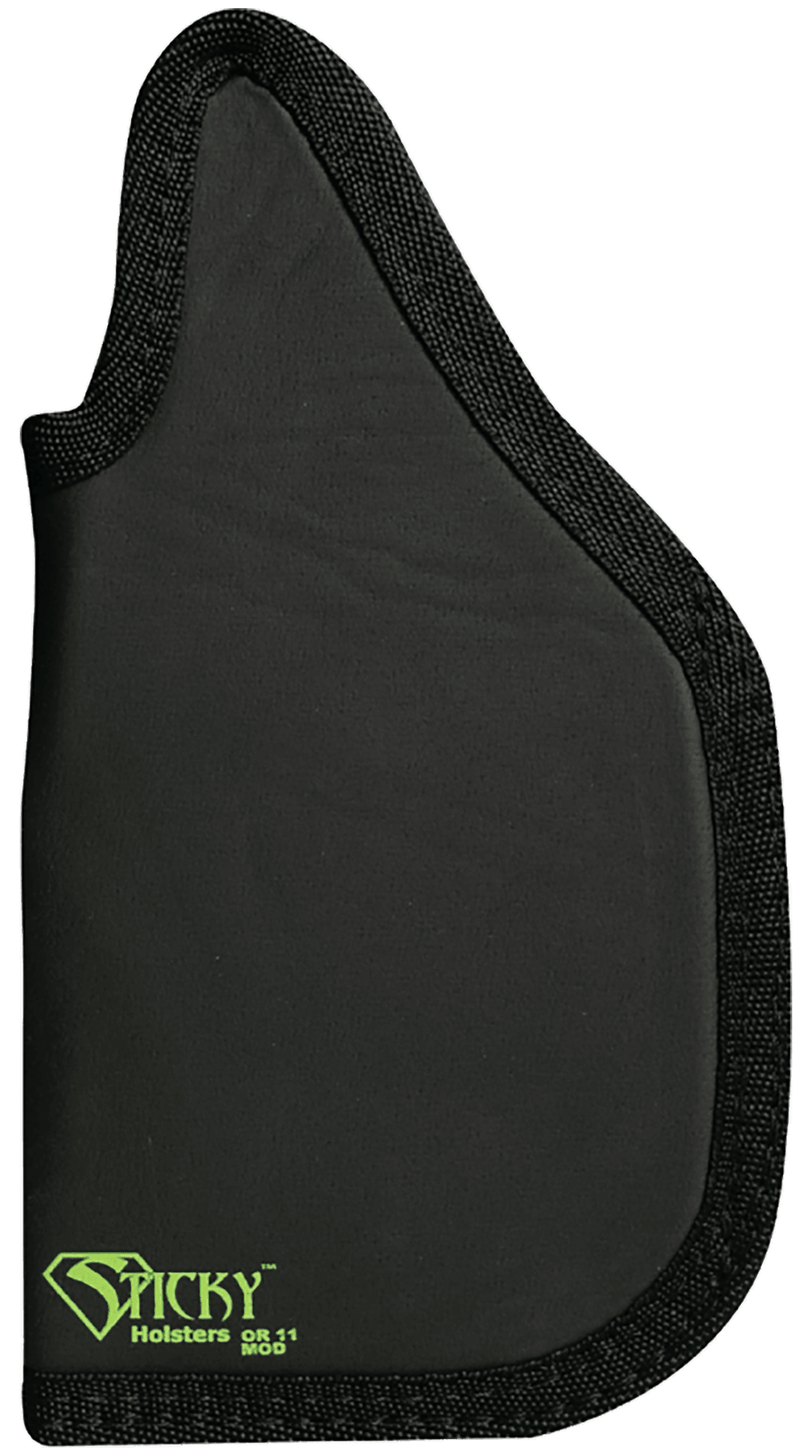 Sticky Holsters OR11MOD OR-11 Modified Black Latex Free Rubber Compatible w/FN Five-seveN/509 Tactical/45 Tactical, Glock 34/35/41, Springfield XDM Ambidextrous