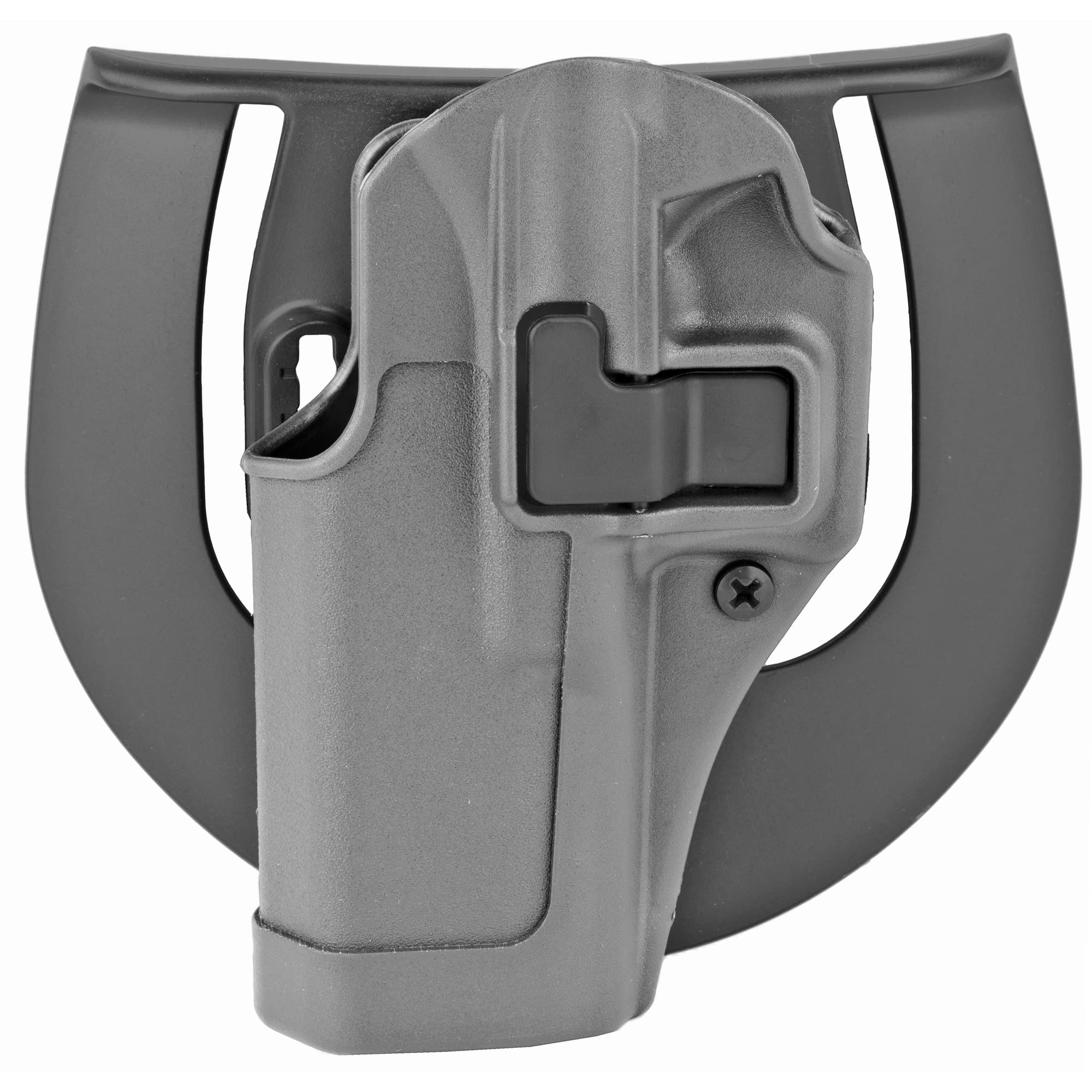 Blackhawk 413500BKL Serpa CQC Sportster OWB Size 00 Gun Metal Gray Polymer Paddle Compatible w/Glock 17/22/31/47