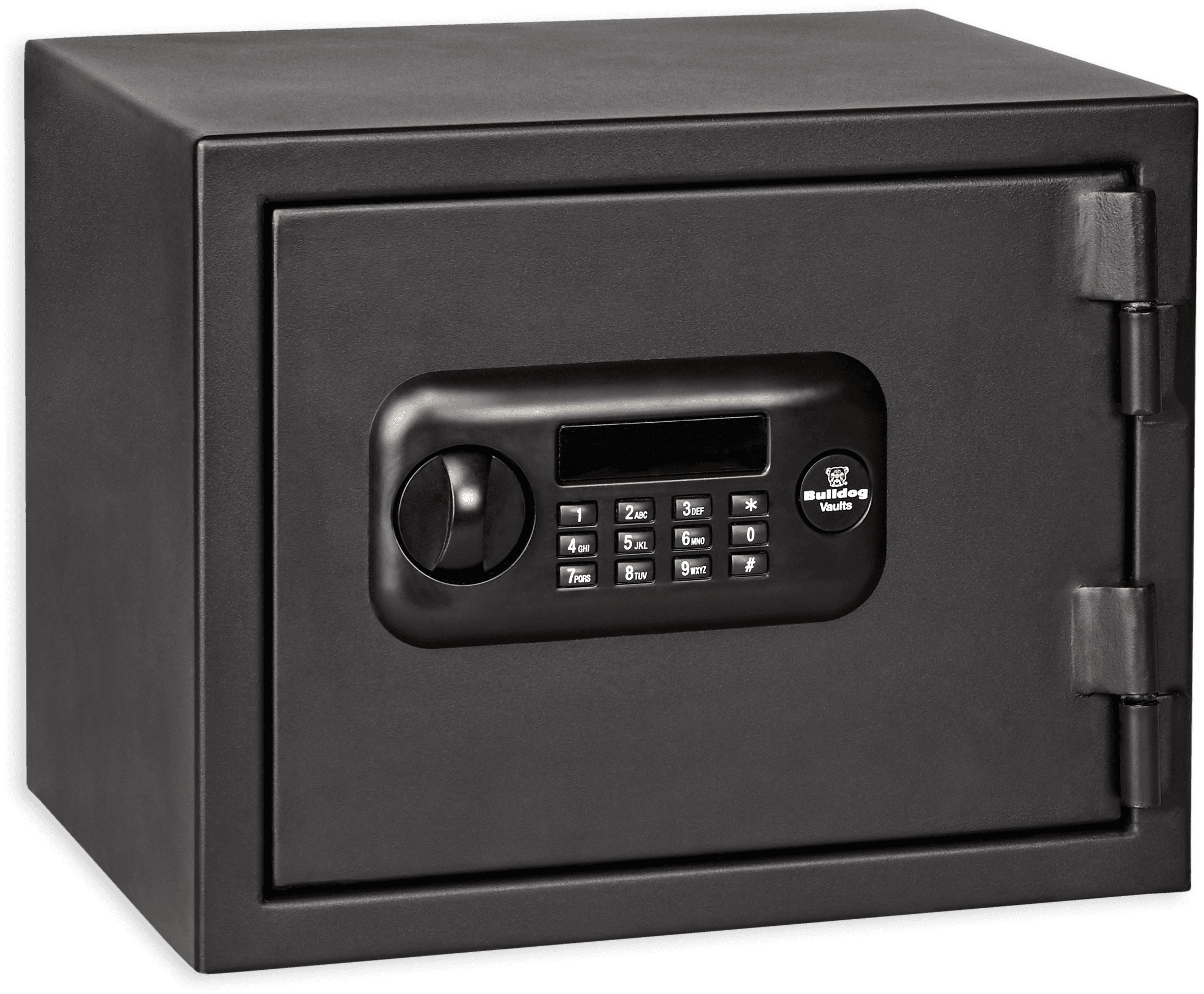 Bulldog BD1090F Digital Fire Safe Vault Keypad/Key Entry Black Steel 12" x 15" x 12"