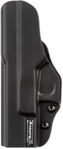Bulldog PIPG27 Inside The Pants IWB Black Polymer Belt Clip Compatible w/ Glock 26/27/33 Belt 1.75" Wide Right Hand