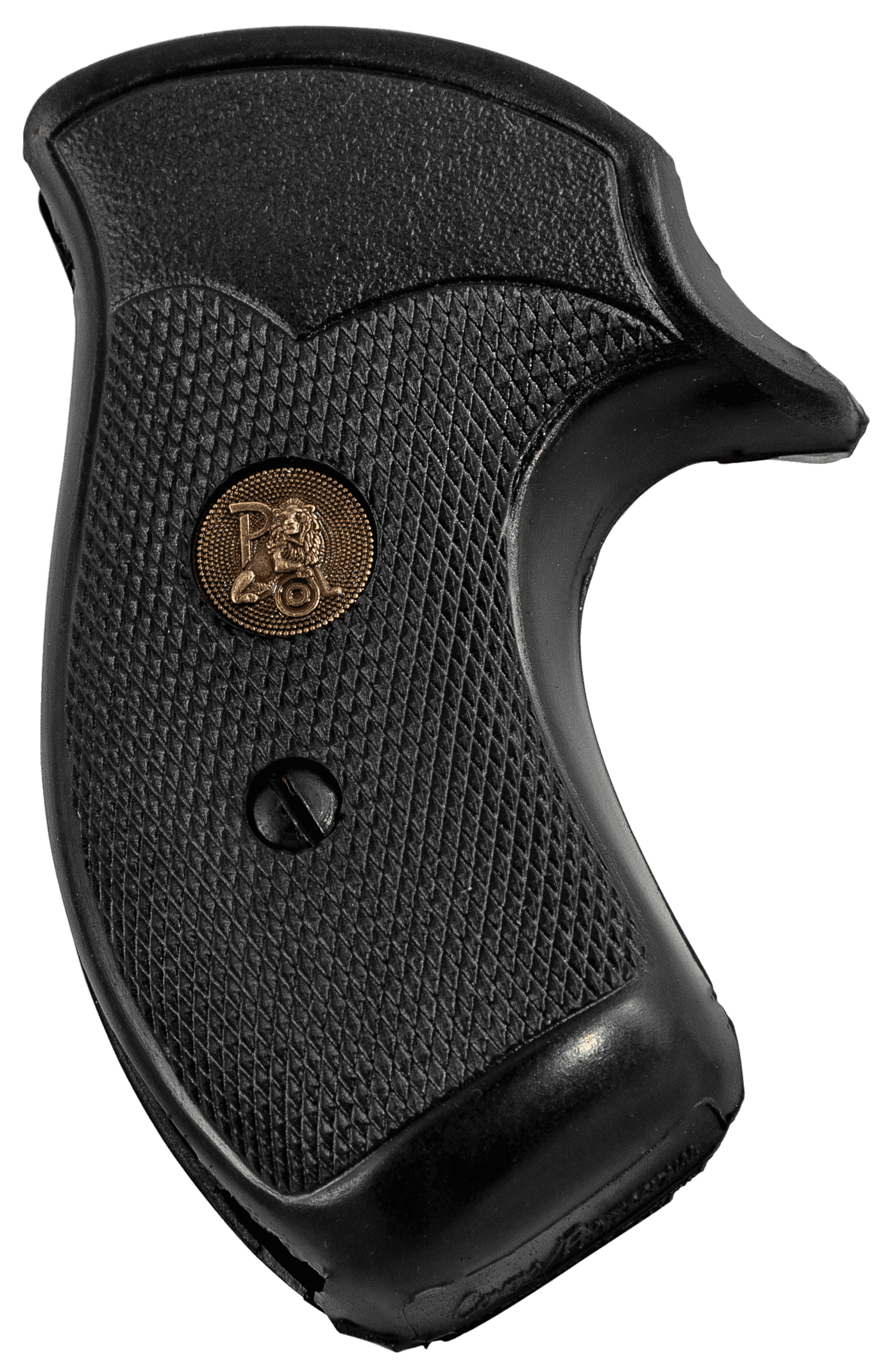 Pachmayr Compact Grip Checkered Rubber for S&W J Frame Round Butt