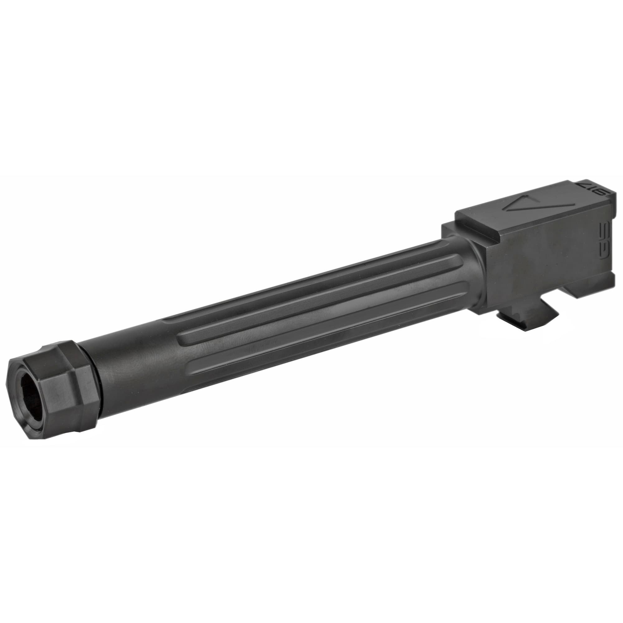 Agency Arms MLG17G5T Threaded Fluted Mid Line 9mm Nitride Glock 17 Gen 5