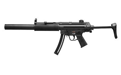 Heckler & Koch MP5 22 Long Rifle 16.1 in 10 Rounds Matte Finish Retractable Stock