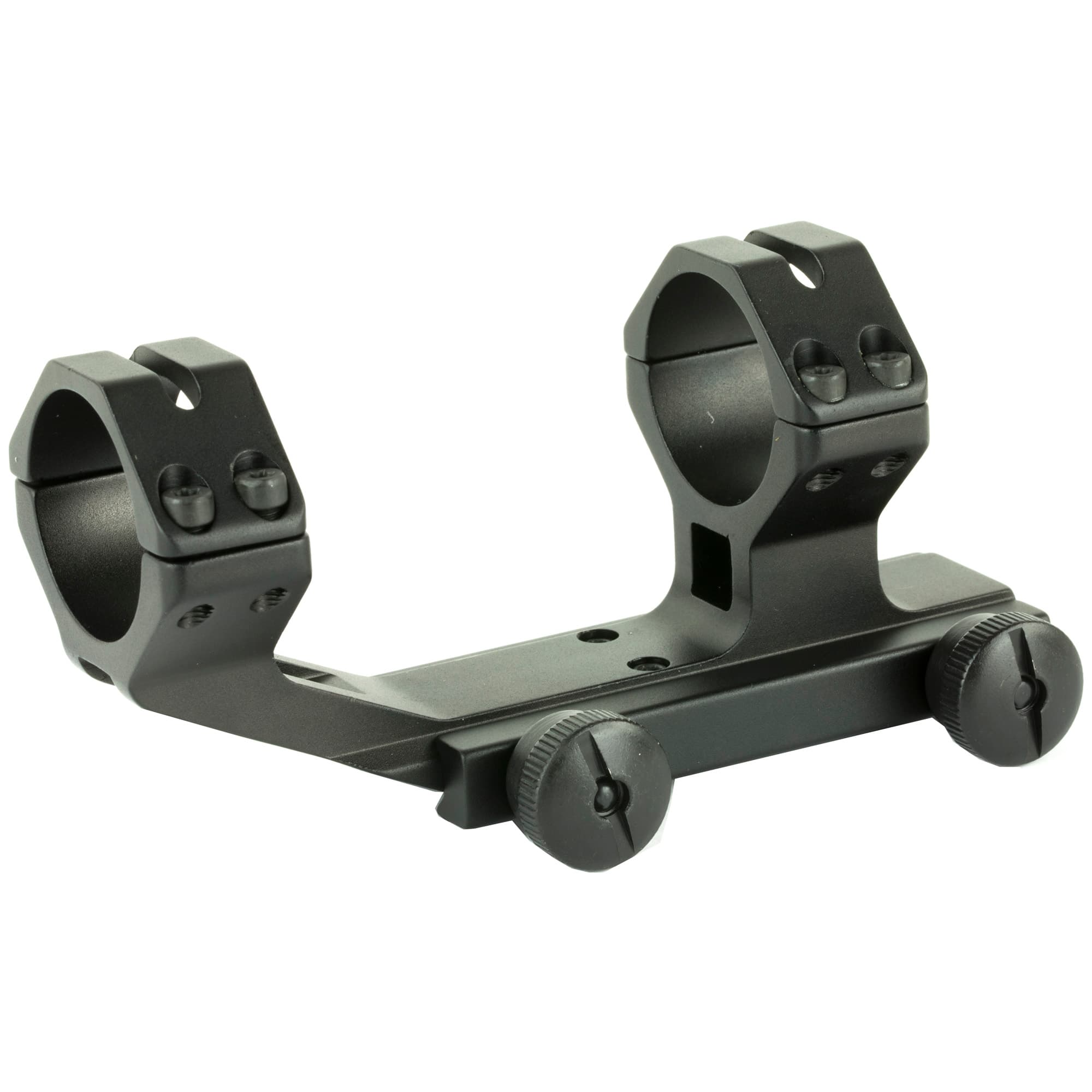 Weaver Thumbnut Base Rings Scope Mount Matte 30mm Offset for AR-Style Rifles