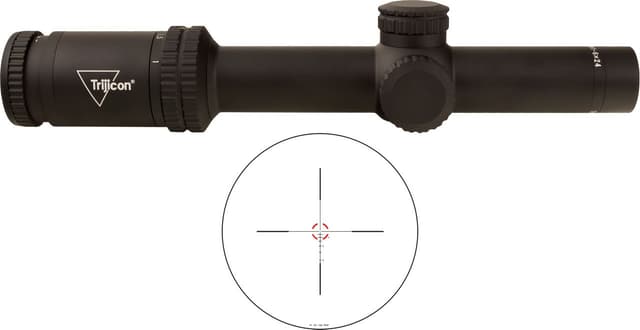 Trijicon Credo 1-6x24 Rifle Scope 30mm Tube Red BDC Segmented Circle .223 55gr Illuminated