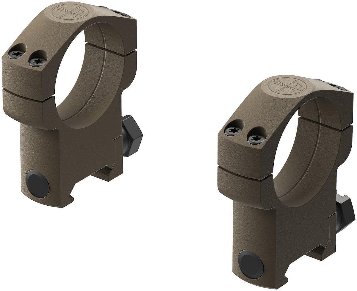 Leupold Mark 4 35mm Flat Dark Earth Super High Cross Slot Picatinny Mount