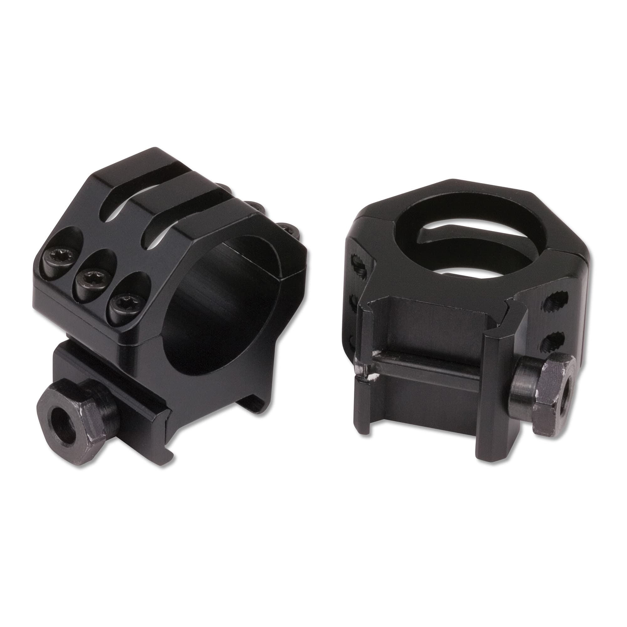 Weaver Six Hole Tactical Rings 30mm Extra High Matte Finish