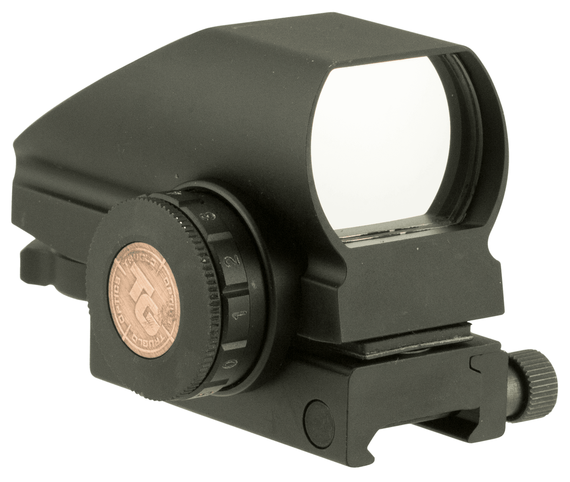 Truglo TruBrite 1x 34mm Red Green Illuminated 4 Pattern Red Dot Sight