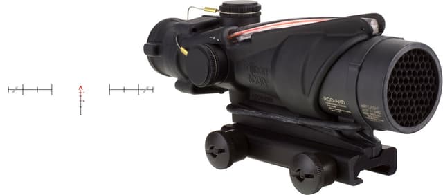 Trijicon ACOG 4x32 Red Chevron Reticle 1in Mount Matte Finish BAC-M16A4