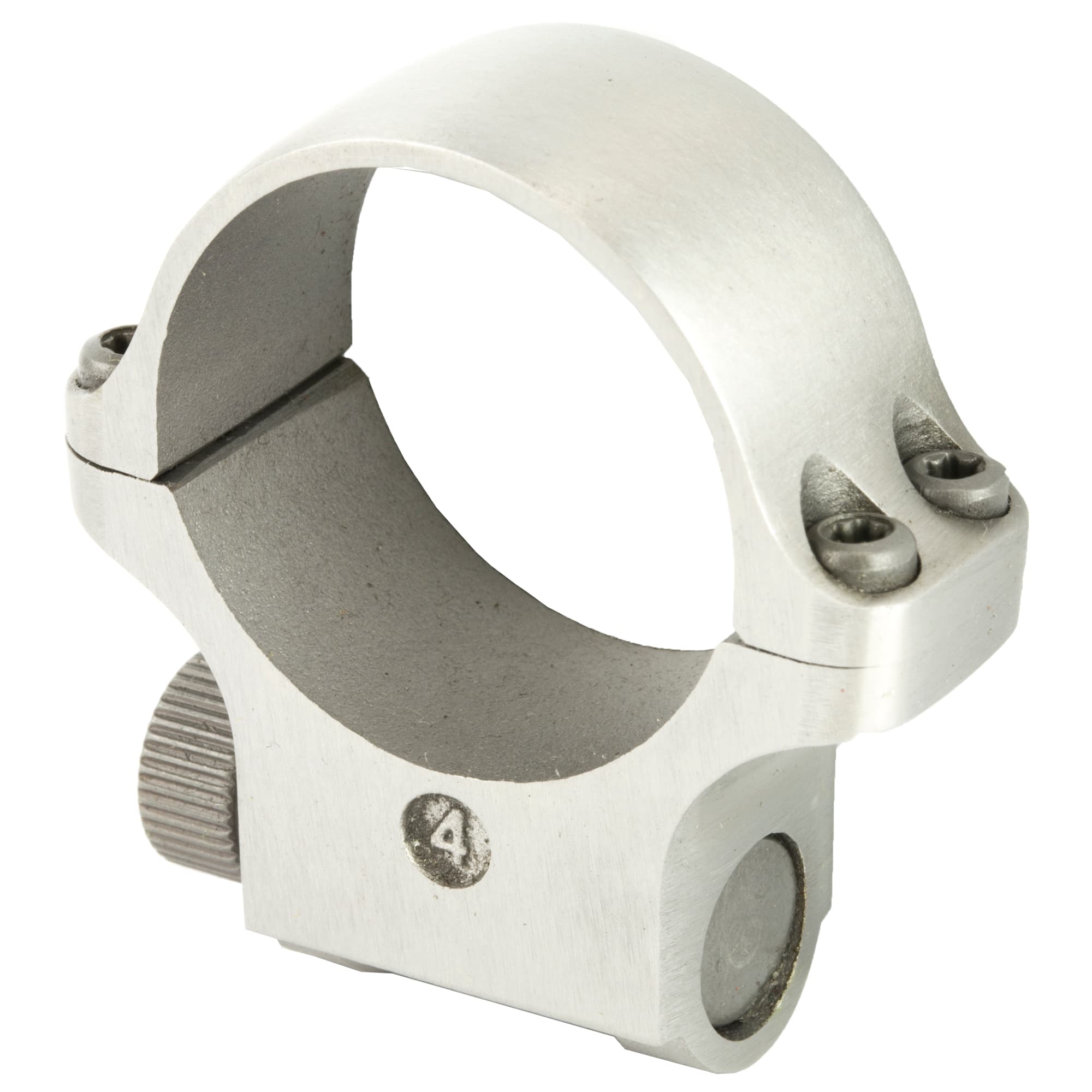 Ruger 30mm Scope Ring Medium Height Silver for 42mm Objective