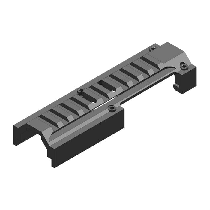 B&T Rail NAR Low Profile Picatinny Mount for HK MP5 Long Version