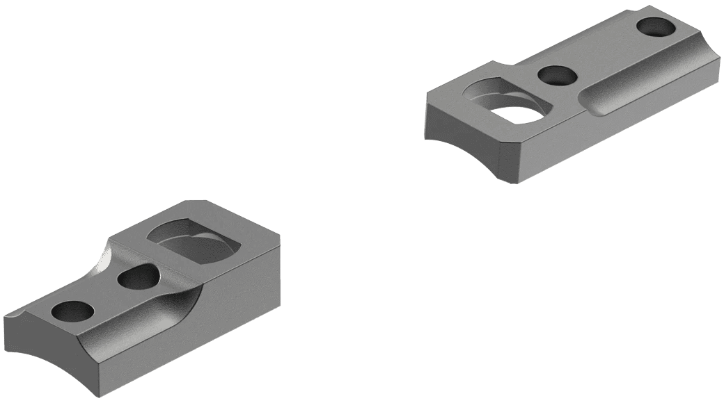 Leupold Dual Dovetail Base Set Matte for Kimber 8400