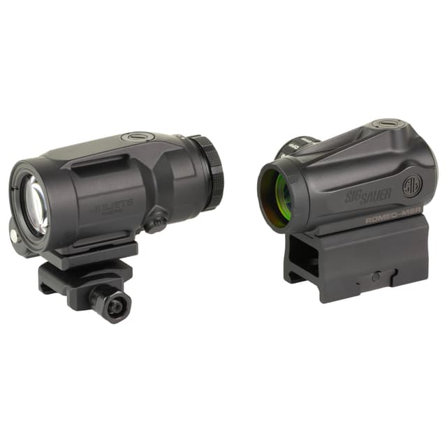 Sig Sauer Romeo-MSR Gen II and Juliet5 Combo Kit 1x5x Red Dot Magnifier for Picatinny