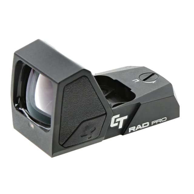 Crimson Trace CT RAD Pro Open Reflex Sight Green 5 MOA for Pistols Long Guns Docter MILSPEC