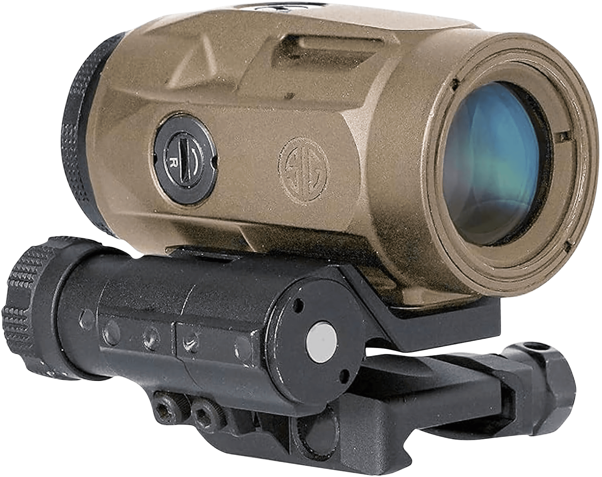 Sig Sauer Juliet3 Micro Magnifier 3x 22mm Flat Dark Earth Flip Mount