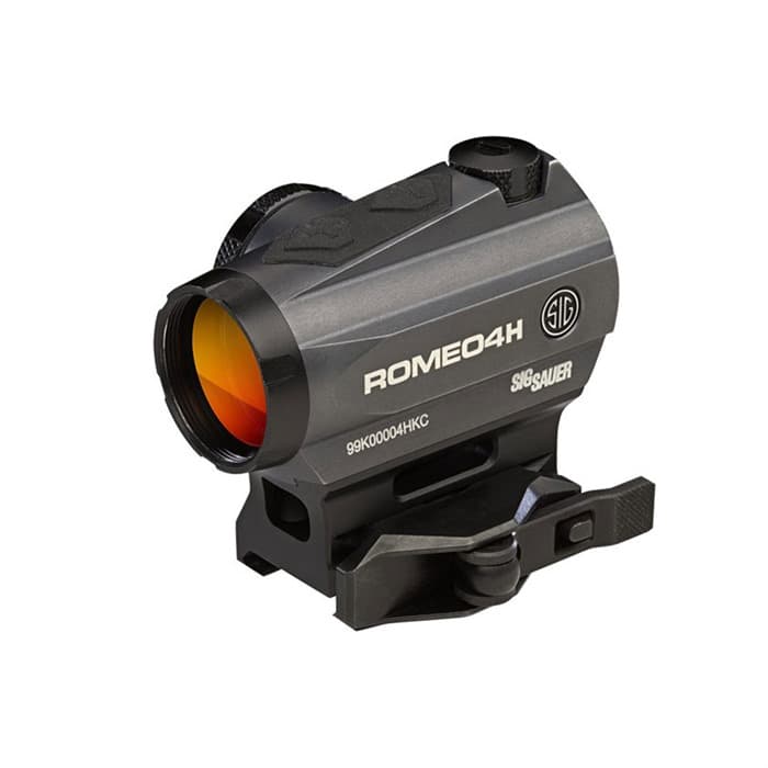Sig Sauer Romeo4H 1x20mm Red Dot Sight 1 MOA Red Ballistic Circle Quadraplex