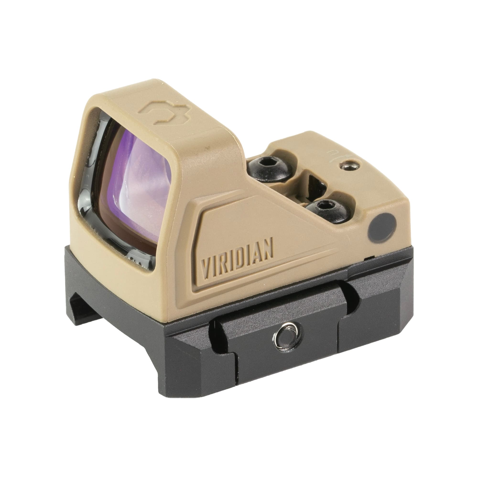 Viridian RFX11 Green Dot Reflex Sight 3 MOA 1X Flat Dark Earth for Pistols Carbines