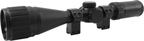 BSA Optics Outlook 4-12x44 Illuminated Mil-Dot Air Rifle Scope with Rings