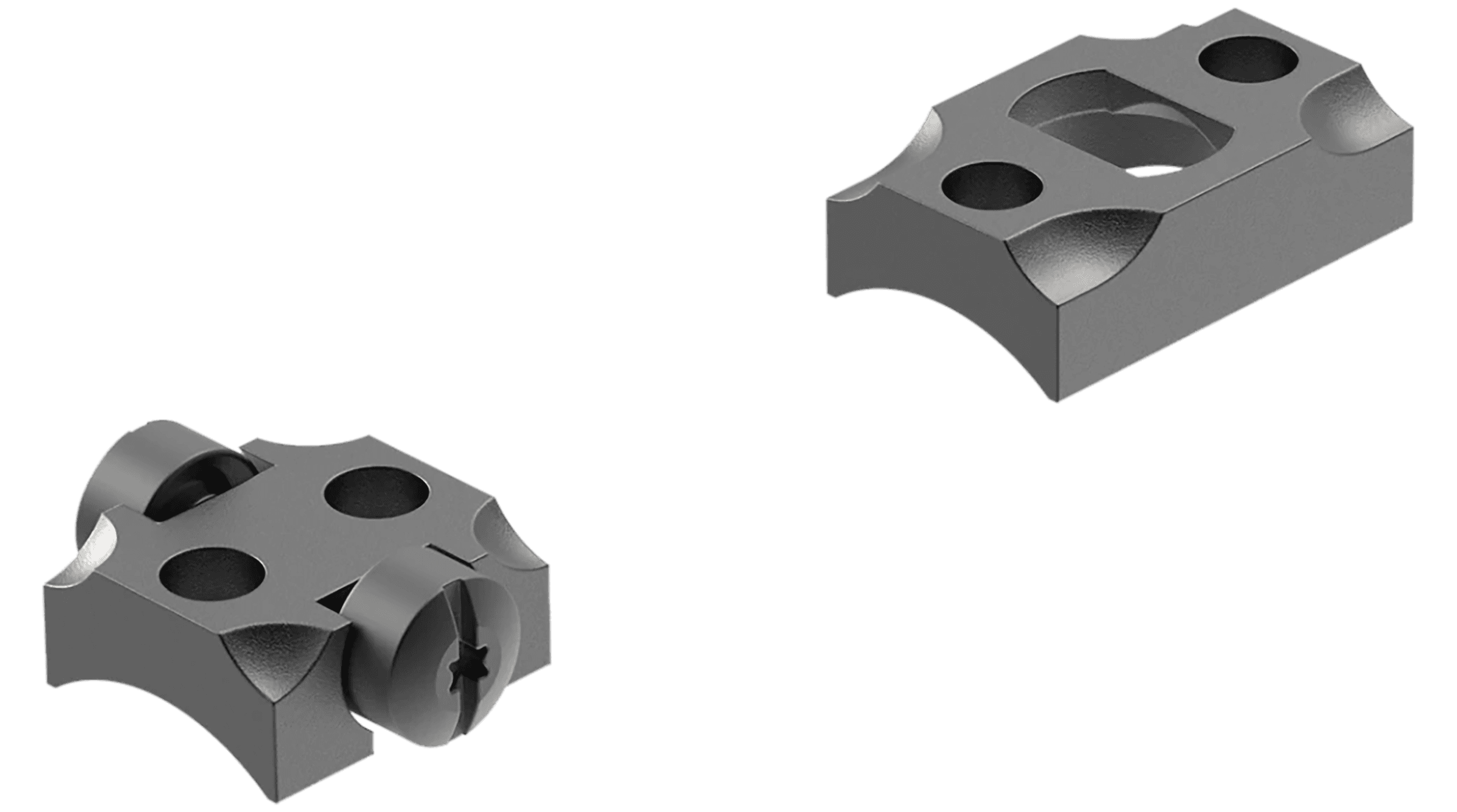 Leupold Standard Base Matte Cooper Arms 38/21/57 Scope Mounting System 1 Inch