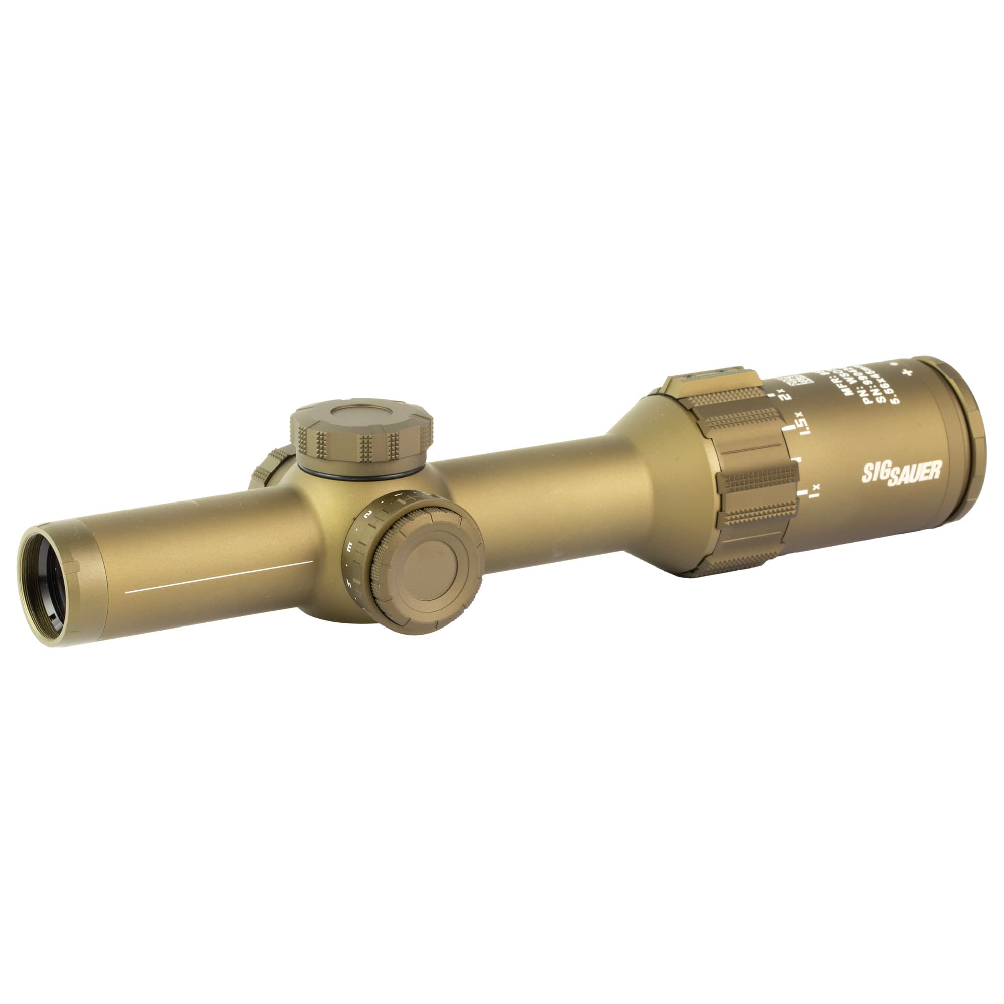 Sig Sauer Tango6T 1-6x24mm Illuminated DWLR-556 Reticle 30mm Tube Flat Dark Earth