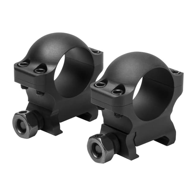 Ncstar Hunter Series 1in Ring 0.9in Medium Height Picatinny Weaver Mount for Optics