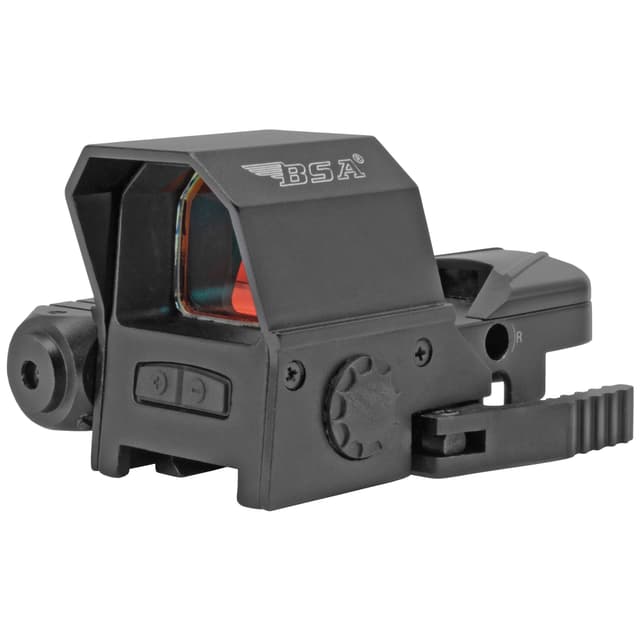 BSA Optics Reflex Sight 33x24 Red Laser Dovetail Weaver Mount Circle Dot Reticle