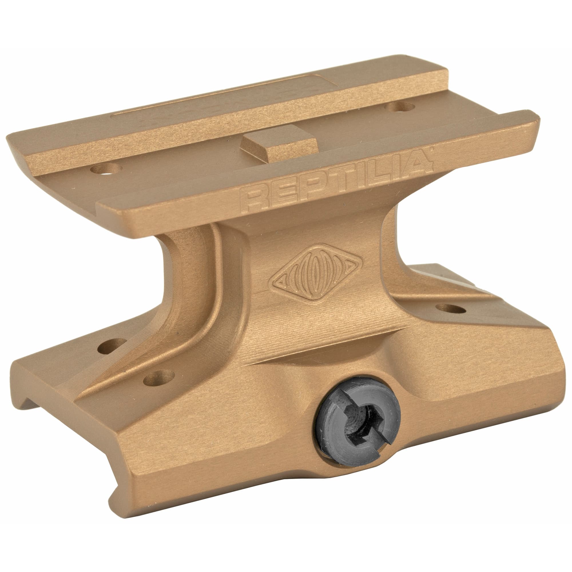 Reptilia Dot Mount 100-024 Flat Dark Earth Anodized Lower 1 Third Co Witness Aimpoint Micro Picatinny