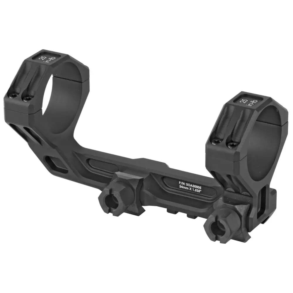 Sig Sauer Alpha3 34mm Scope Mount Ring Combo 0 Moa High 1.535in Picatinny