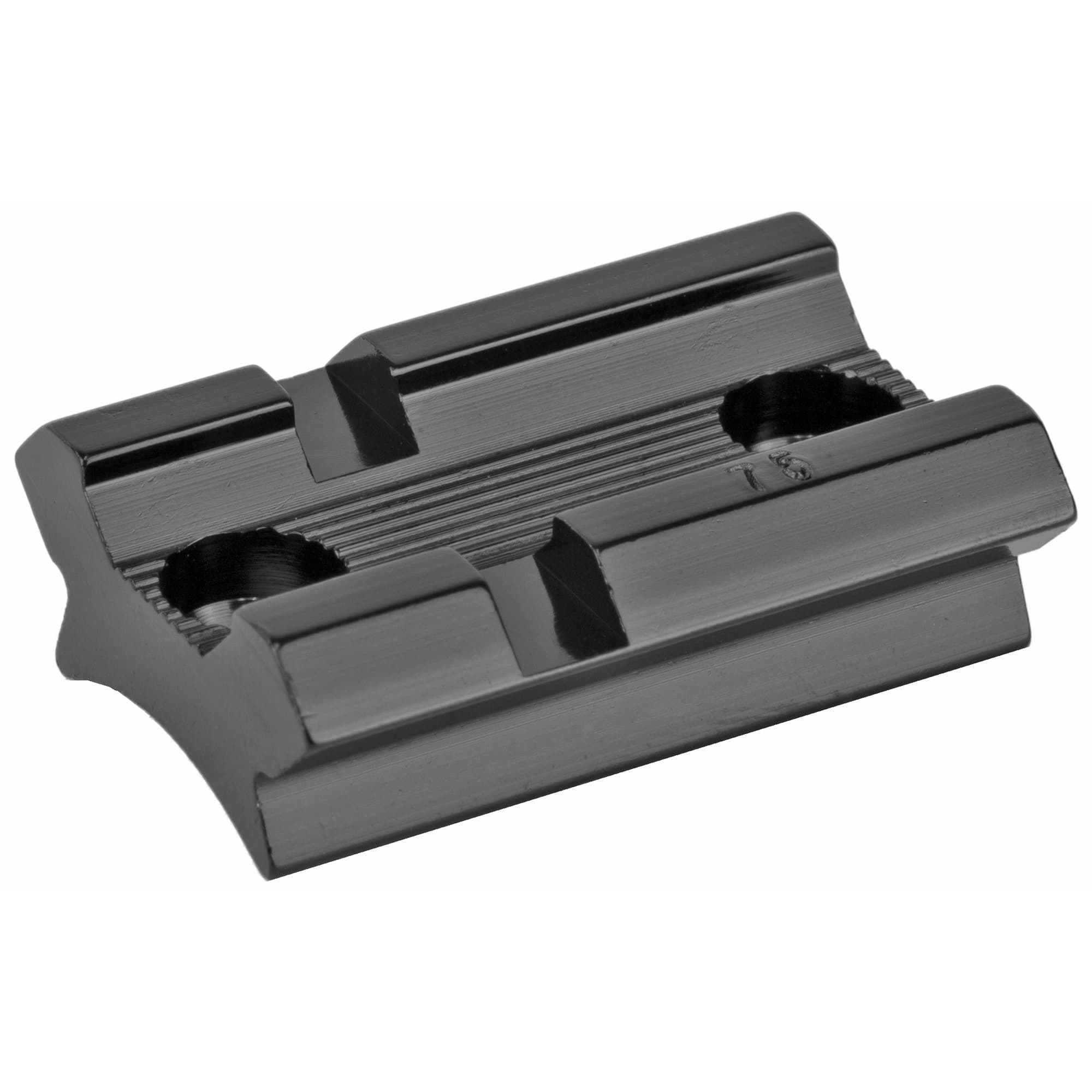 Weaver Top Mount Scope Base 1-Piece Aluminum Gloss Finish Compatible with Most Firearms