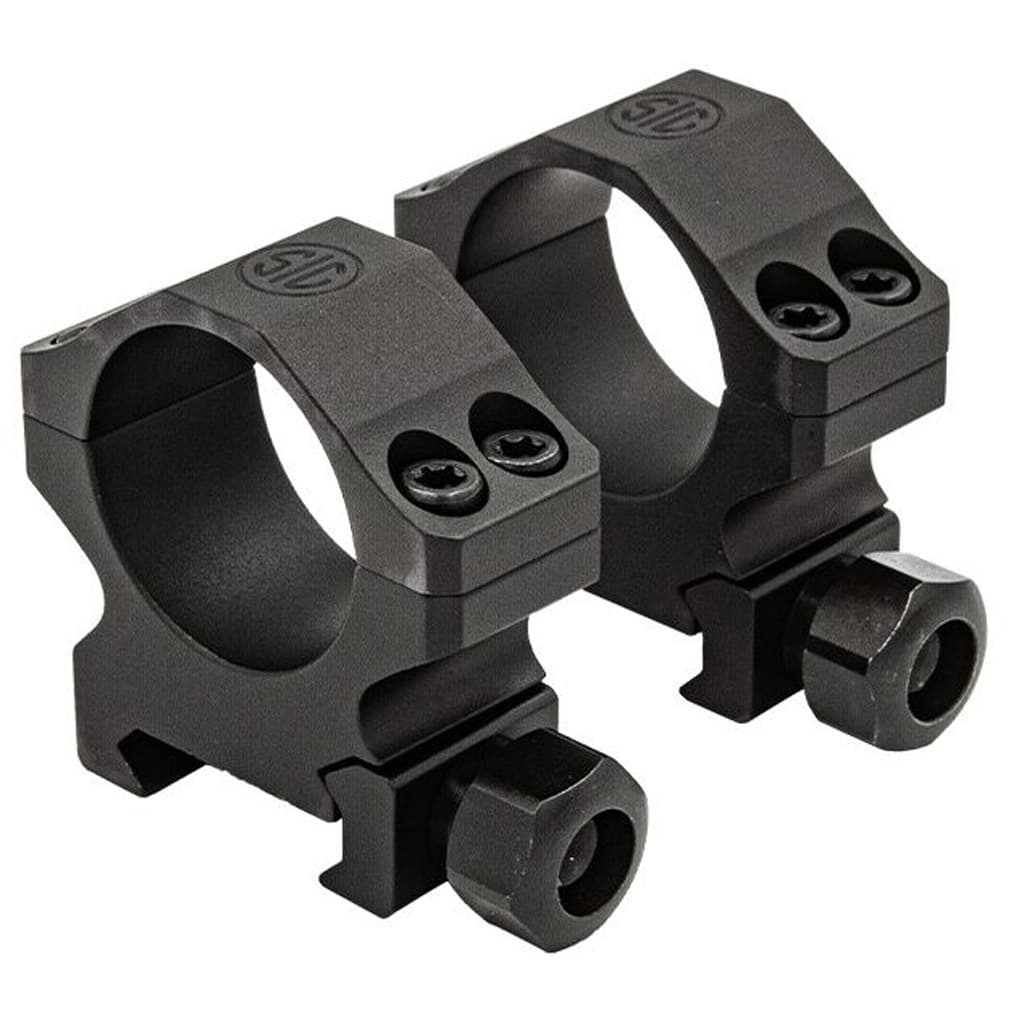 Sig Sauer Alpha1 Hunting Aluminum Scope Rings Extra High 30mm Matte Finish