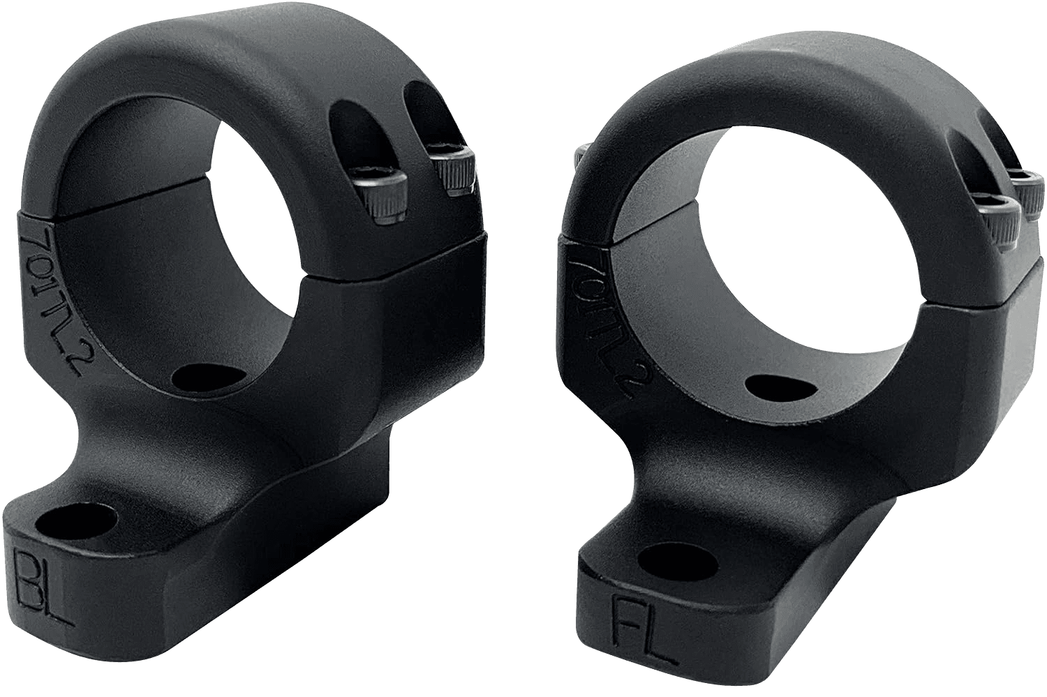 DNZ Products Game Reaper 2 Scope Mount Ring Combo 1in for Howa Low Rings