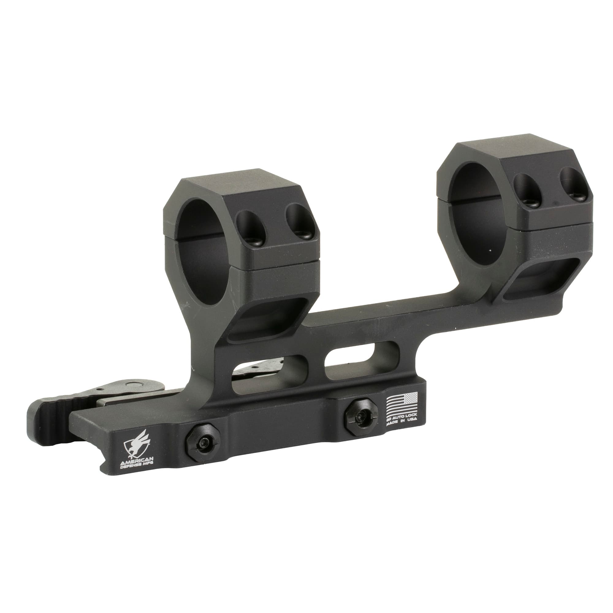 American Defense Manufacturing Ad-Delta 30mm Quick Detach Scope Mount Picatinny 1.93in