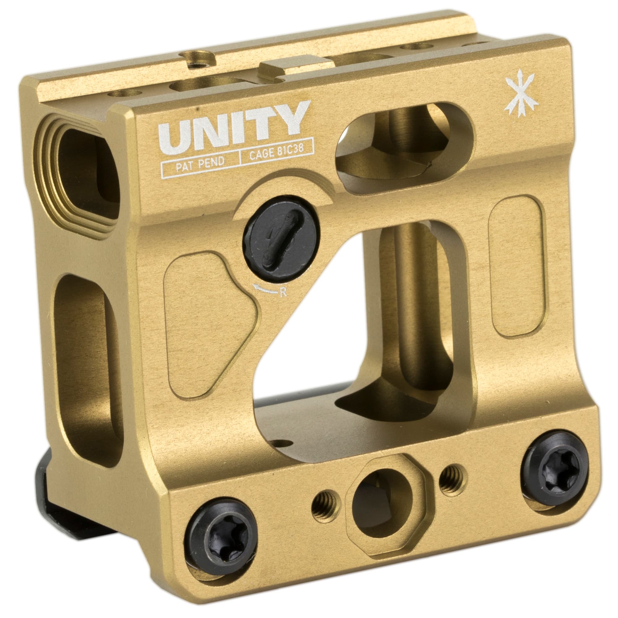 Unity Tactical Fstmicf Fast Micro Flat Dark Earth Aimpoint T1/T2 Mount