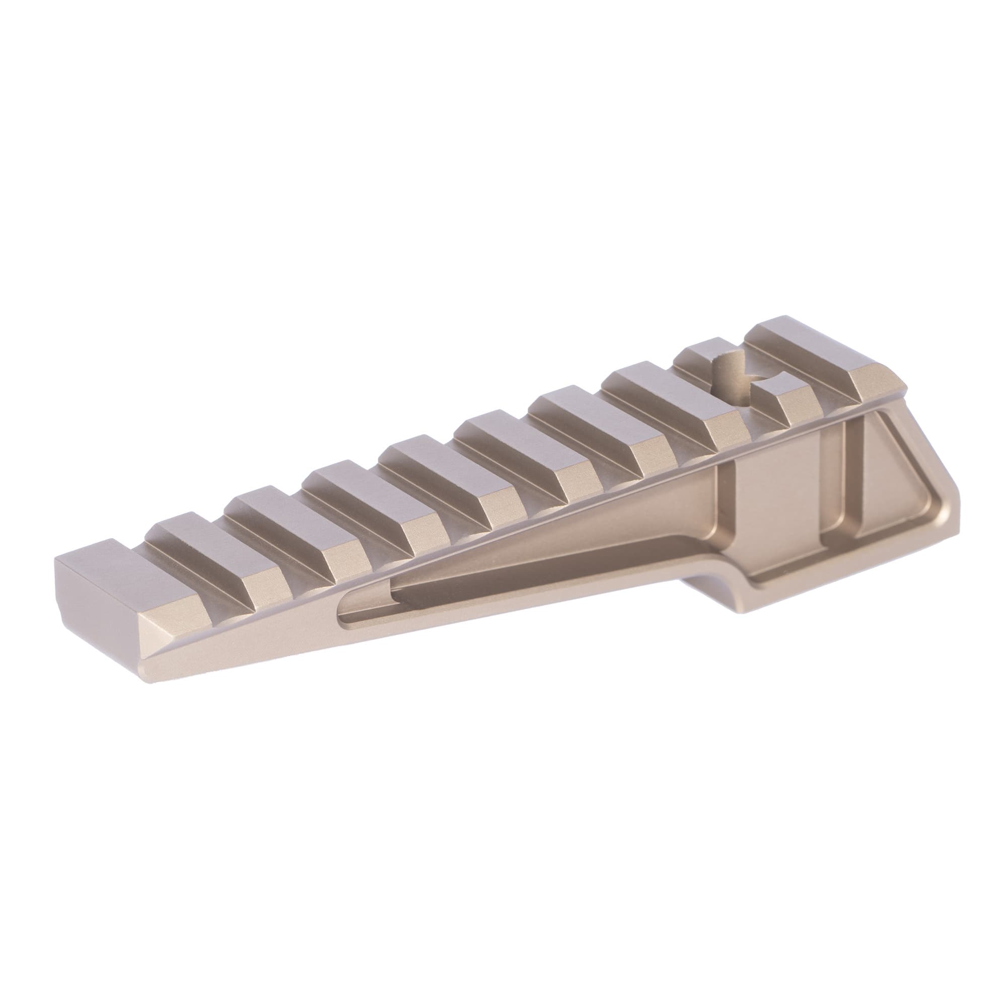 Badger Ordnance Clif 9 Slot Rail Tan Anodized 3.945in For Badger C1 Unimounts