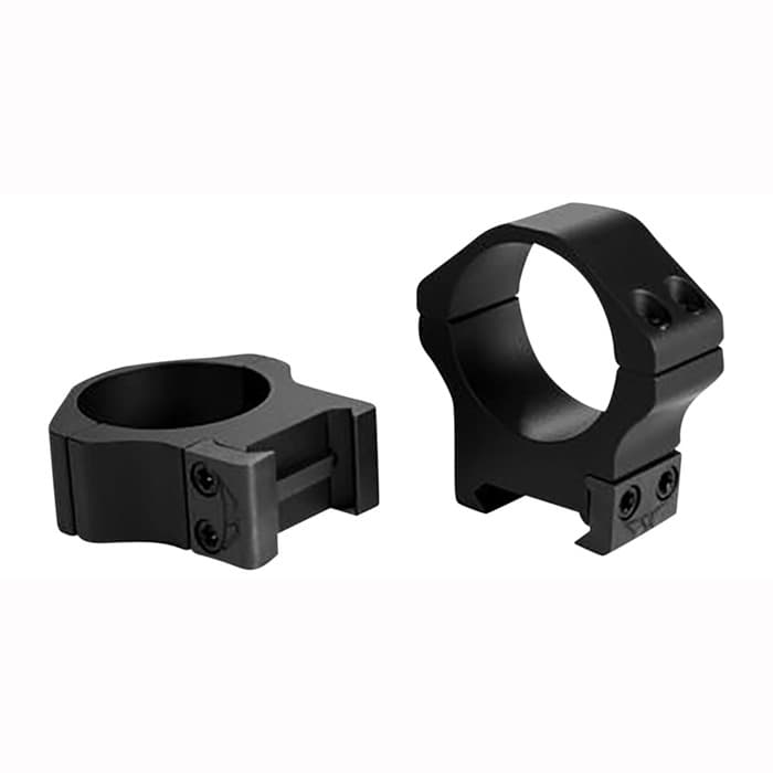Warne 1 Inch Low Horizontal Rings Weaver Style Matte