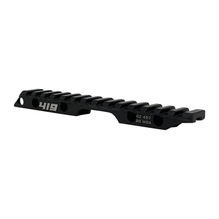 Area 419 Firearms LLC CZ457 1913 Scope Rail 30MOA 7075 Type III Dovetail Clamp