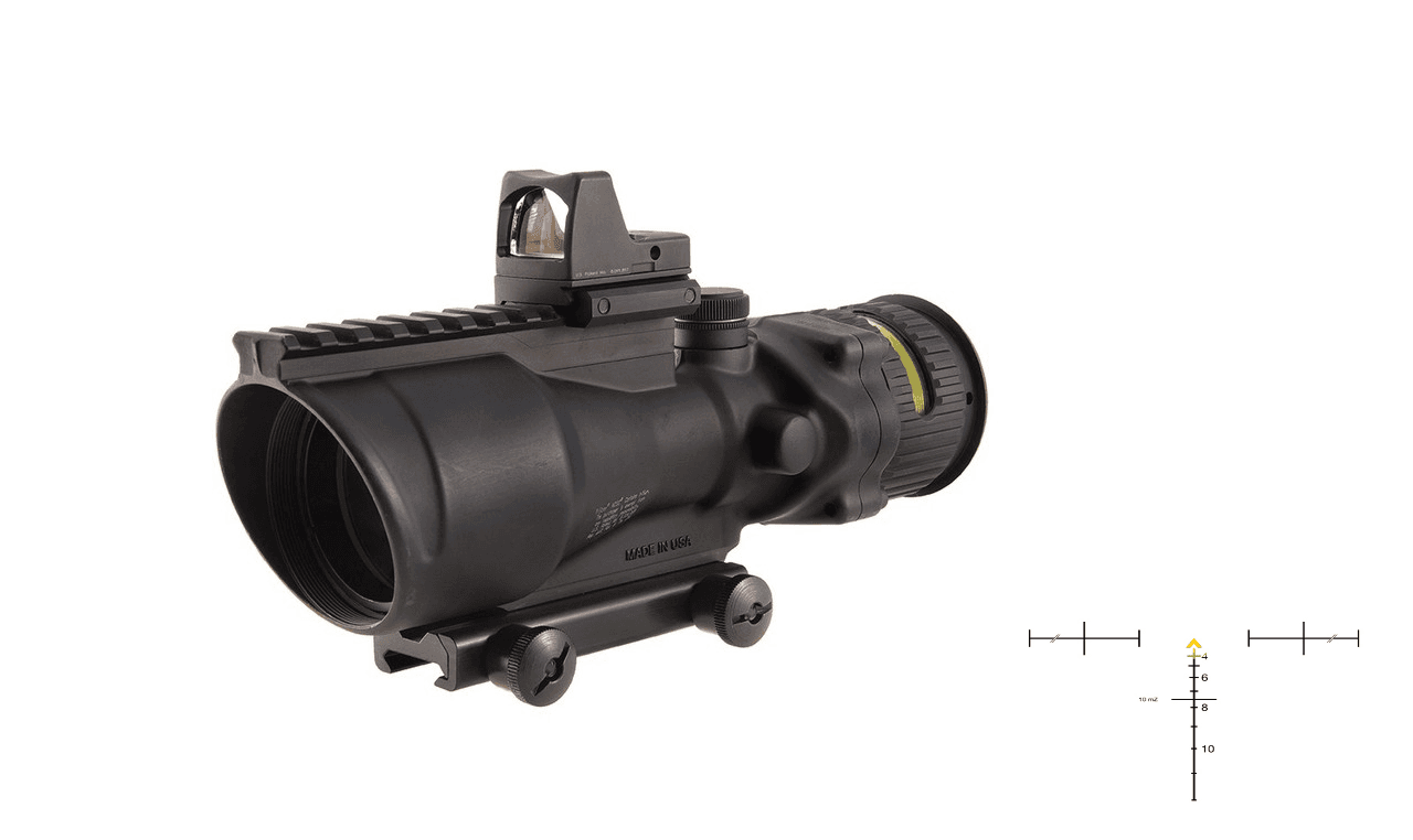 Trijicon ACOG 6x48 .308 RMR Scope with Advanced Reticle System 30mm Mount