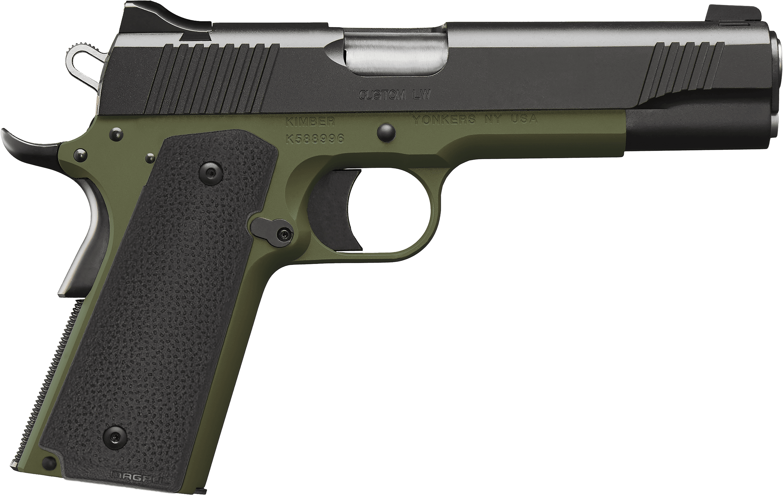 Kimber Mfg.,inc 3000464 Custom LW Ranger Green MP 45ACP