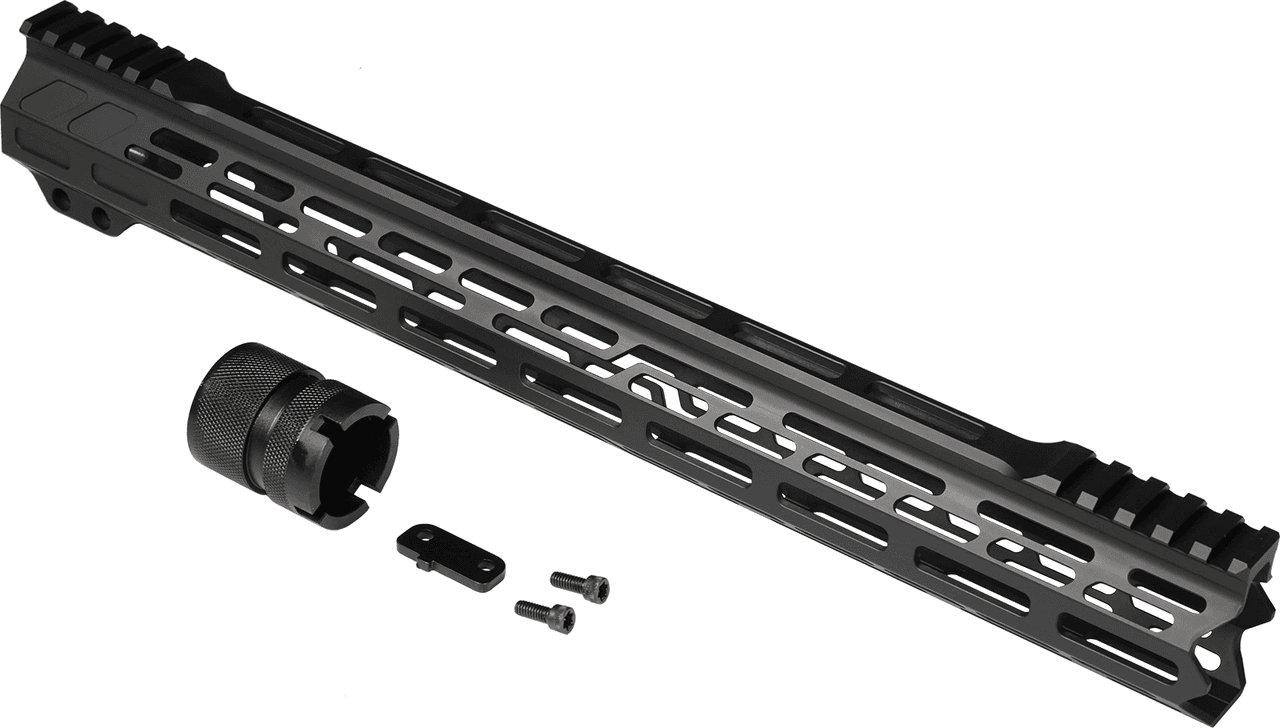 CMMG Handguard AR15 EML15 Lightweight Aluminum M-LOK Hybrid Top Rail