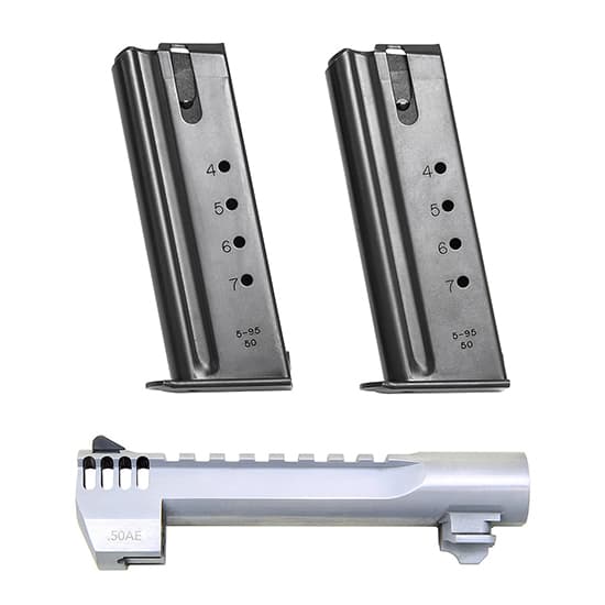Magnum Research 50AE Conversion Kit Mkxix Desert Eagle 6in Barrel 2 Magazines