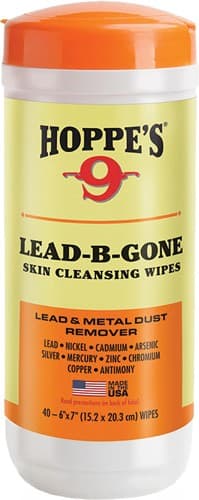 Hoppes Lead-B-Gone Skin Cleansing Wipes 40/ct