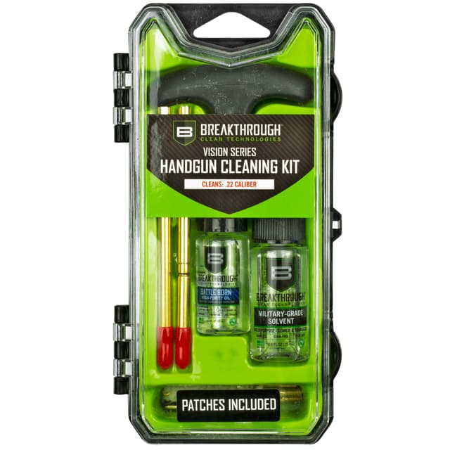 Breakthrough Clean Technologies Vision Series Pistol Cleaning Kit .22 Cal