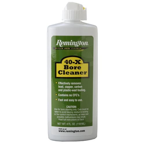 Remington 18397 40-X Bore Cleaner Removes Carbon Lead Plastic Fouling 4 oz