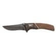 Browning Buckmark Hunter Liner Lock Knife Hardwood Scales - Large - 3-1/2" Blade Black