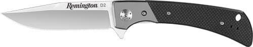 Remington EDC Drop Point Folding Knife 4" Blade Black
