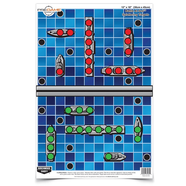 Bc Dirty Bird 12x18 Battle At Sea Tgt 8pk