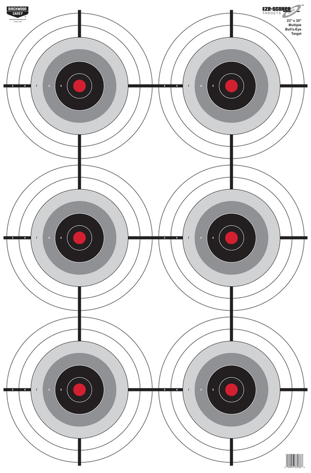 Eze-Scorer 23 x 35 Multiple Bull's-Eye Target