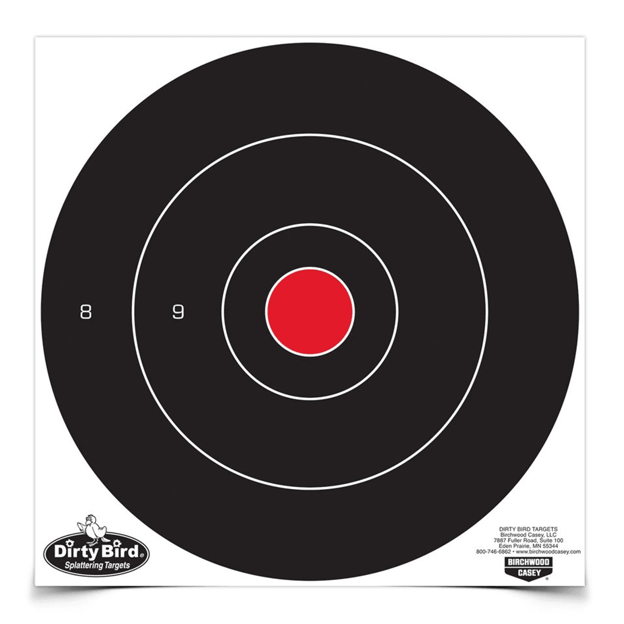 Bc Dirty Bird 12 Round Target 100 Sheet